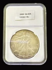 🔥2000 ($1) American Silver Eagle  .999 Fine Silver Coin BU in sealed slab🔥