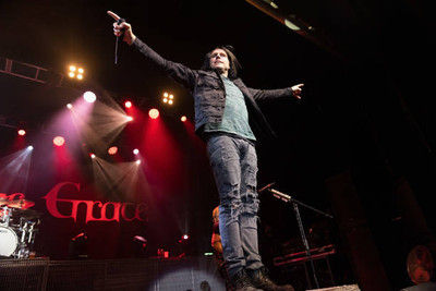 Matt Walst of Three Days Grace performs on stage at O2 Forum Kentish T- Photo 2