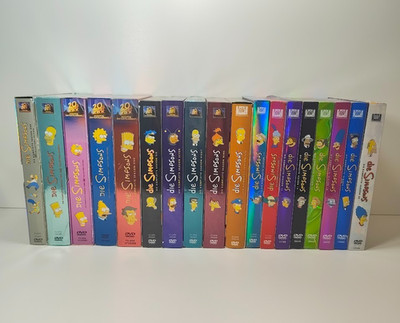 Die Simpsons Staffel 1-17 und 20 DVD Deutsch Staffelkonvolut Set DVDs Sammlung
