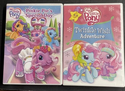 My Little Pony DVD Lot Of 2 Pinkie Pie s Special Day & Twinkle Wish