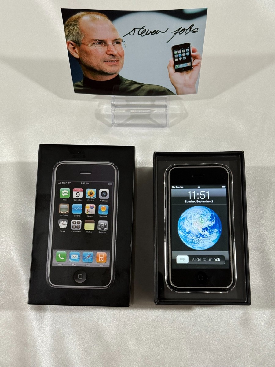 Apple iPhone 1st Generation 2G 4GB AT&T A1203 (GSM) iOS 1.0 | eBay