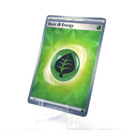 Pokemon SVE Basic Grass Energy 009 Reverse Holo - Picture 3 of 24