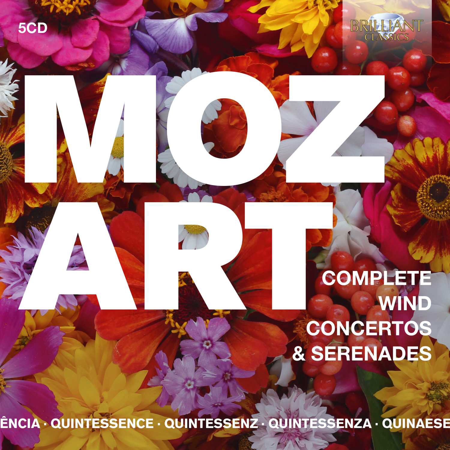 Wolfgang Amadeus Mozart Mozart: Complete Wind Concertos & Serenades (CD) Box Set