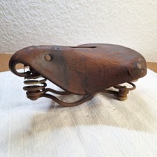 Antiker Fahrradsattel von Seidel & Naumann