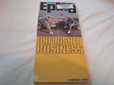EPMD Unfinished Business CD New Sealed Longbox Vintage 1989 Rap Hip Hop Boom Bap