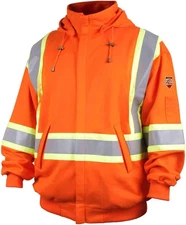 Truguard 200 FR Cotton Hoodie Sweatshirt - Safety Orange