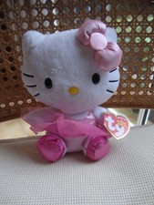 TY BEANIE BABY HELLO KITTY    BALLERINA/TUTU  2012 WITH TAG 6"