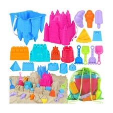 FUSPWEAO Beach Toys Sand Toys for Kids, Sand Castle Toys for Be... FAST USA SHIP