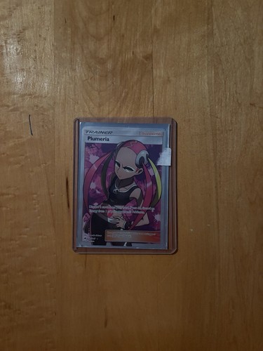 Plumeria (Full Art) 145/147 SM - Burning Shadows Ultra Rare Holo Pokemon TCG MP