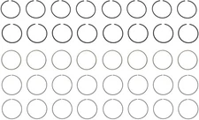 New PREMIUM 4" Bore Cast Piston Rings Set for Chevrolet SBC 302 327 350