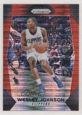 2017-18 Panini Prizm Red Pulsar Prizm 19/25 Wesley Johnson #213 6k2