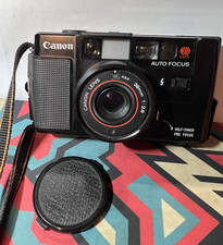 Trapsk55 - Canon AF35M Sure Shot Autoboy 35mm Point Shoot Film Camera