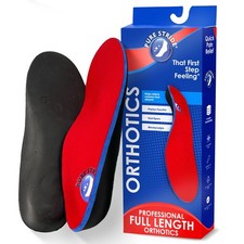 Pure Stride Professional Full Length Orthotics - Shoe Insert  Support for Me...