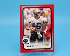 Drew Brees Rookie Cards Checklist and Autographed Memorabilia Guide 43