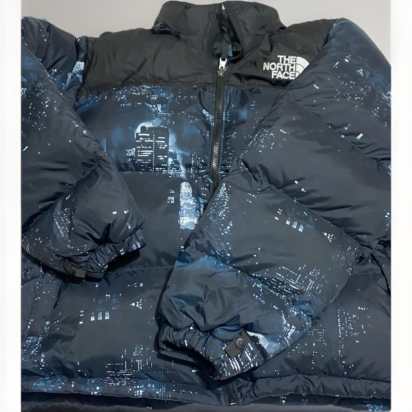 Extra Butter x The North Face Nightcrawlers Nuptse Multi Color Jacket Coat M image 4