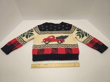 Vintage Polo by Ralph Lauren Carlton Christmas Sweater &ndash; Toddler Size 2/2T