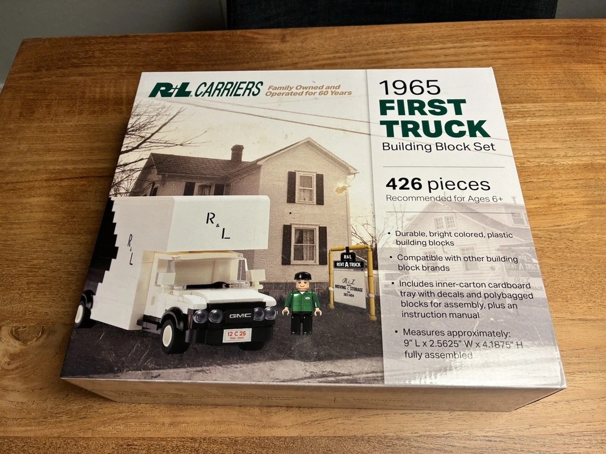 R+L Carriers First Truck Building Block Set | eBay