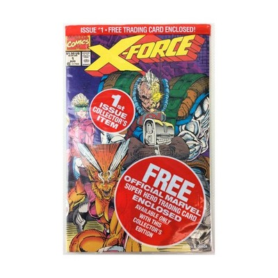 Marvel X-Force X-Force 1st Series #01 w/Sunspot & Gideon Card New