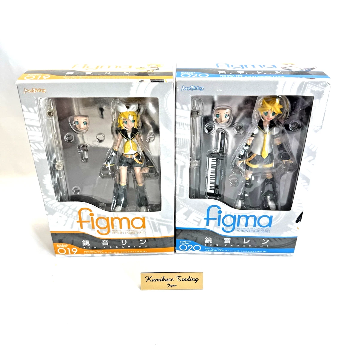 figma 鏡音レン 019 figma Rin Kagamine 019 Len Kagamine 020 Vocaloid Action Figure Max