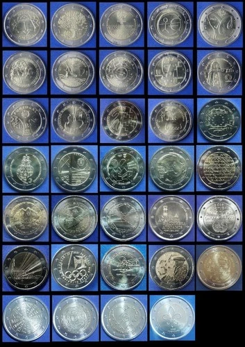 PORTUGAL - 2 EURO COMMEMORATIVE 2007 - 2025 All Years Available
