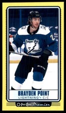 2021-22 O-Pee-Chee OPC Premier Tallboys Yellow Brayden Point #P17