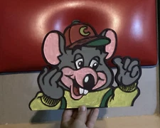 Unpainted Chuck E. Cheese Phase 3 Sign 3-D Printed
