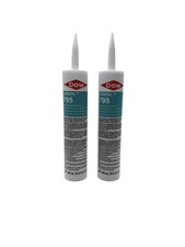 795 Silicone Building Sealant Black 10 oz (2-Pack)