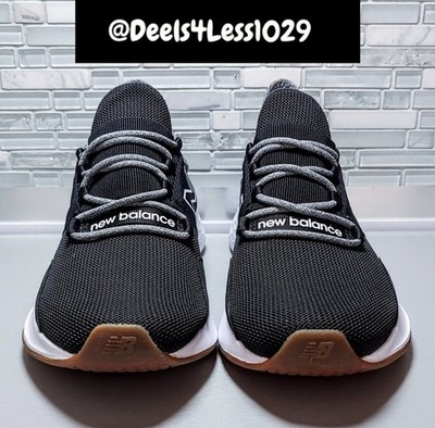 New Balance Fresh Foam Roav v1 Running Mens Black Grey Gum Brown White MROAVTK