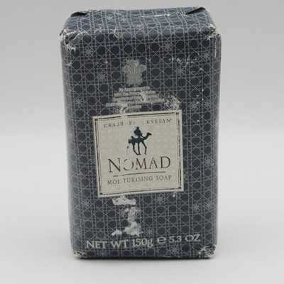 Crabtree & Evelyn Nomad Moisturizing Soap Bar Savon Hydratant 5.3 oz Sealed