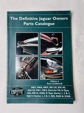 The Definitive Jaguar Owners Parts Catalogue Edition 4 SNG Barratt England