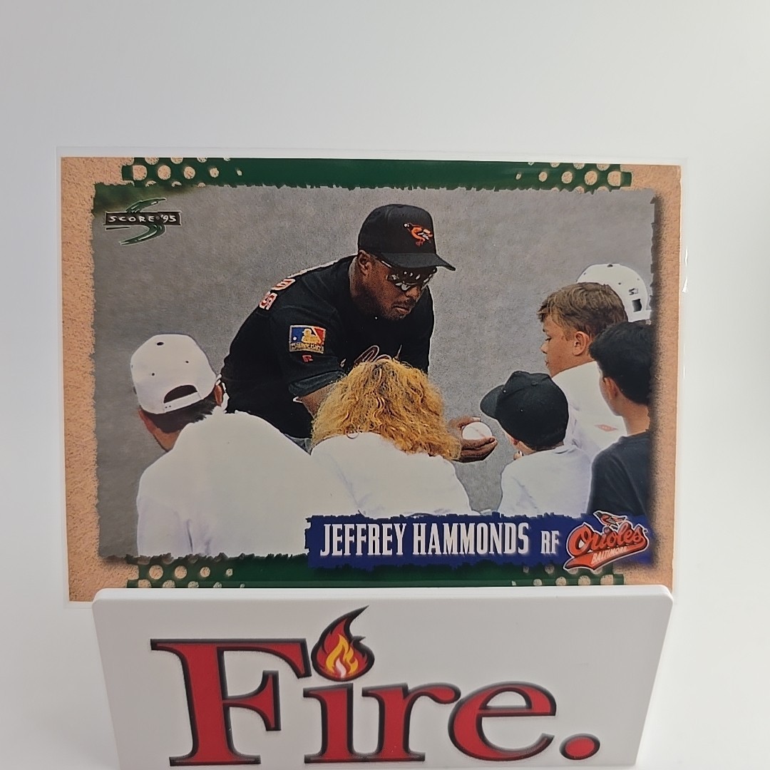 1995 Score - Jeffrey Hammonds #450 Baltimore Orioles