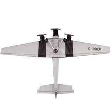 8cm 1/250 WWII Germany Junkers Ju 52 Aircraft Model Alloy Simulation Ornament