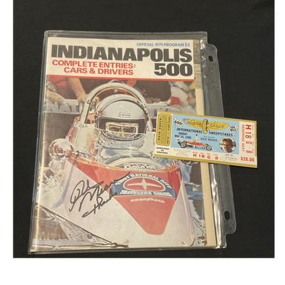 Valvoline 1979 Indy 500 official program  80% Put Us On 