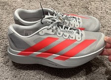 adidas adiZero Evo SL - Men's Silver/Red Size 11, Brand New w Tags