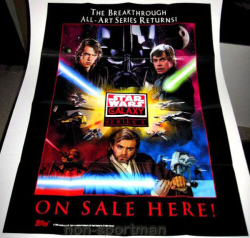STAR WARS GALAXY SERIES 4 MINI-POSTER - Picture 1 of 1