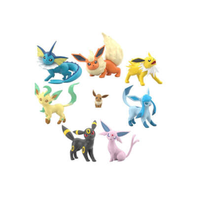 (In Stock) Premium Bandai - Pokemon Scale World Paldea Region Eevee Evo. Set