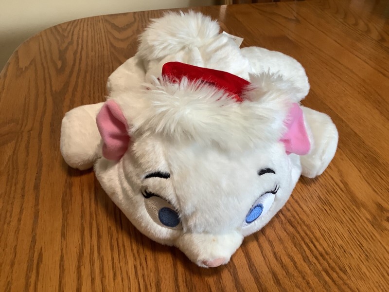 Disney plush Marie Cat Christmas puppet Aristocats Sings Jingle Bells-S
