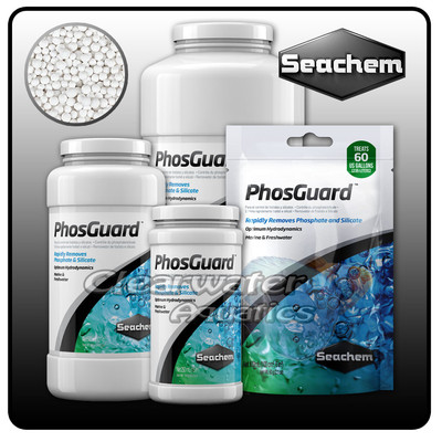 Seachem PhosGuard PHOSPHATSILIKAT ENTFERNER Aquarium FILTERMEDIEN Aquarium Neu