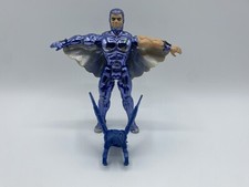 Vintage 1986 Silverhawks STEELWILL and STRONGHOLD Complete Action Figure Telepix