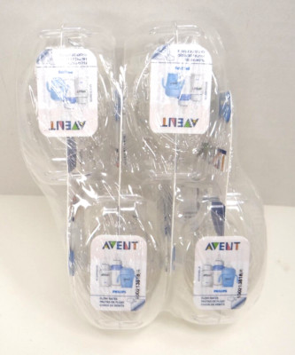 Avent 8 Airflex Medium Flow Soft Silicone Bottle Nipples NIP Reduces Colic 3 Mn