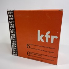 IBM Selectric II, OS, 50, 60, 65, 75, 82, 85 96 Typewriter Black Ribbon Box Of 6 thumbnail