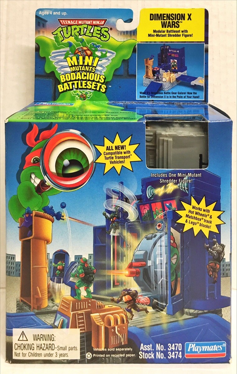 Teenage Mutant Ninja Turtles Mini Mutants Dimension X Wars | eBay