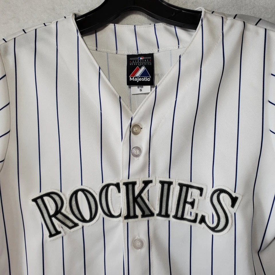 Colorado RockiesJersey No24 Декстер Фаулер РЕДКАЯ MLB бейсбол молодежный маленький - Изображение 3 из 4