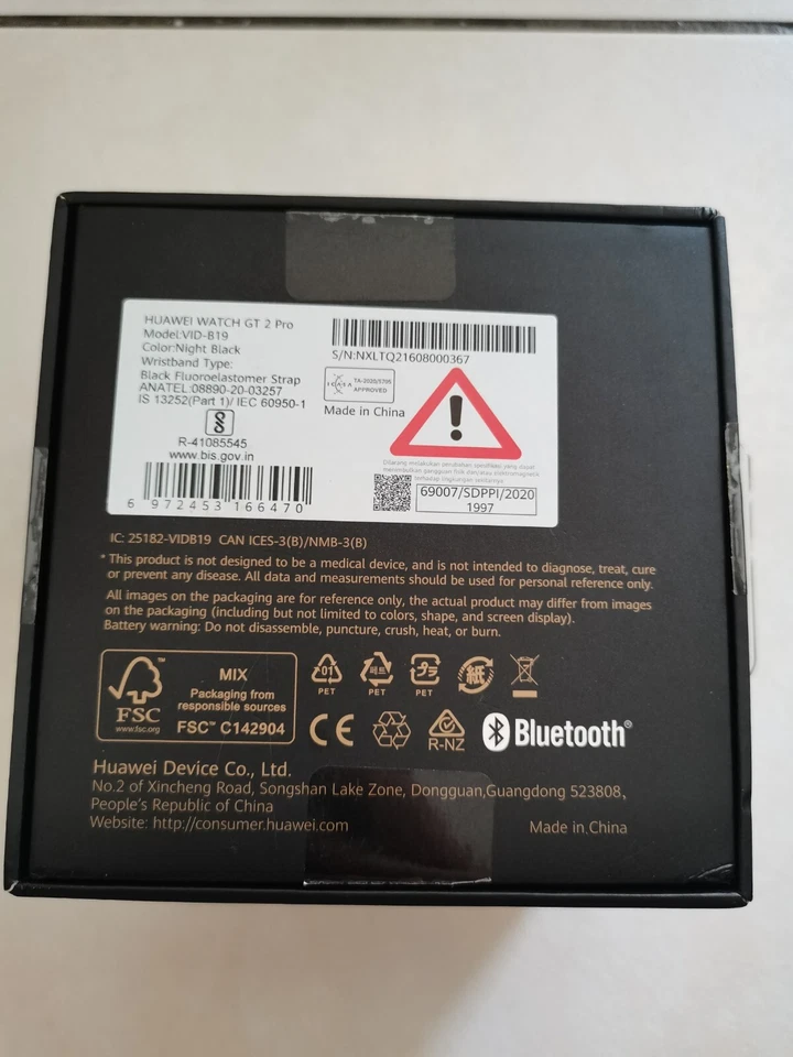 Huawei Watch GT 2 Pro - Night Black - Image 4 of 4