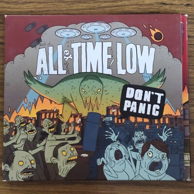 All Time Low Don't Panic CD 2012 Hopeless Records Tri-Fold DigiPak HR760-2