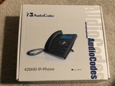 AUDIOCODES 420HD IP-Phone P/N: GGWV00487 NEW