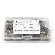 Guitar Screws Kit, Guitar Hardware Luthier Parts-kit for Tele/Strat/SQ,Switch...