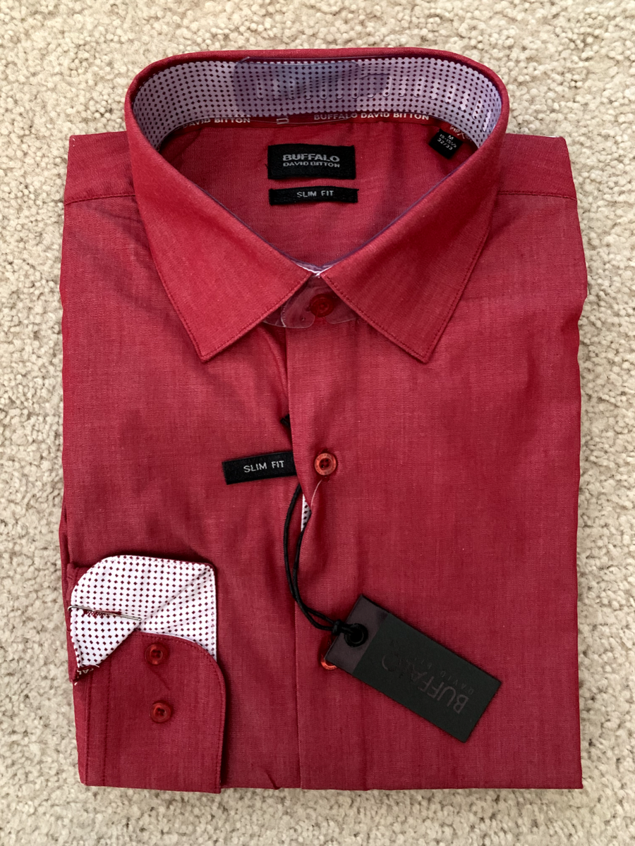 buffalo david bitton dress shirts Amazon.com: Buffalo David Bitton Long Sleeve Solid Button Down : Clothing,  Shoes & Jewelry