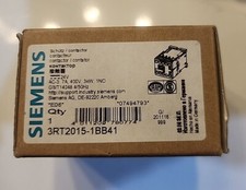 SIEMENS 3RT2015-1BB41 Contactor 