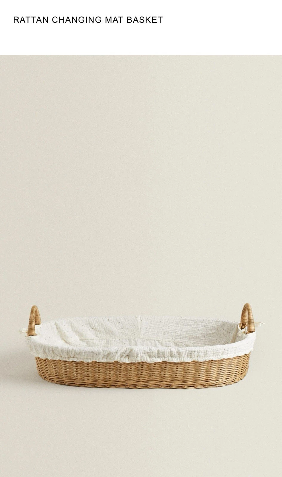 CHANGING MAT BASKET
Opens in a new window or tab